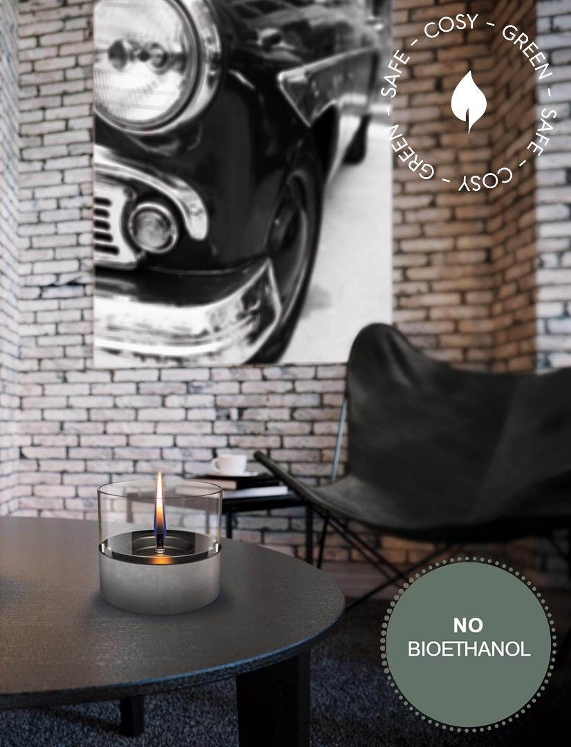 Café 14 Concrete asztali mécses